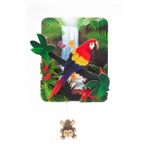 3d畫音盒-熱帶雨林
