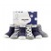 義大利Etiquette彌月襪子禮盒 0-12M 藍色